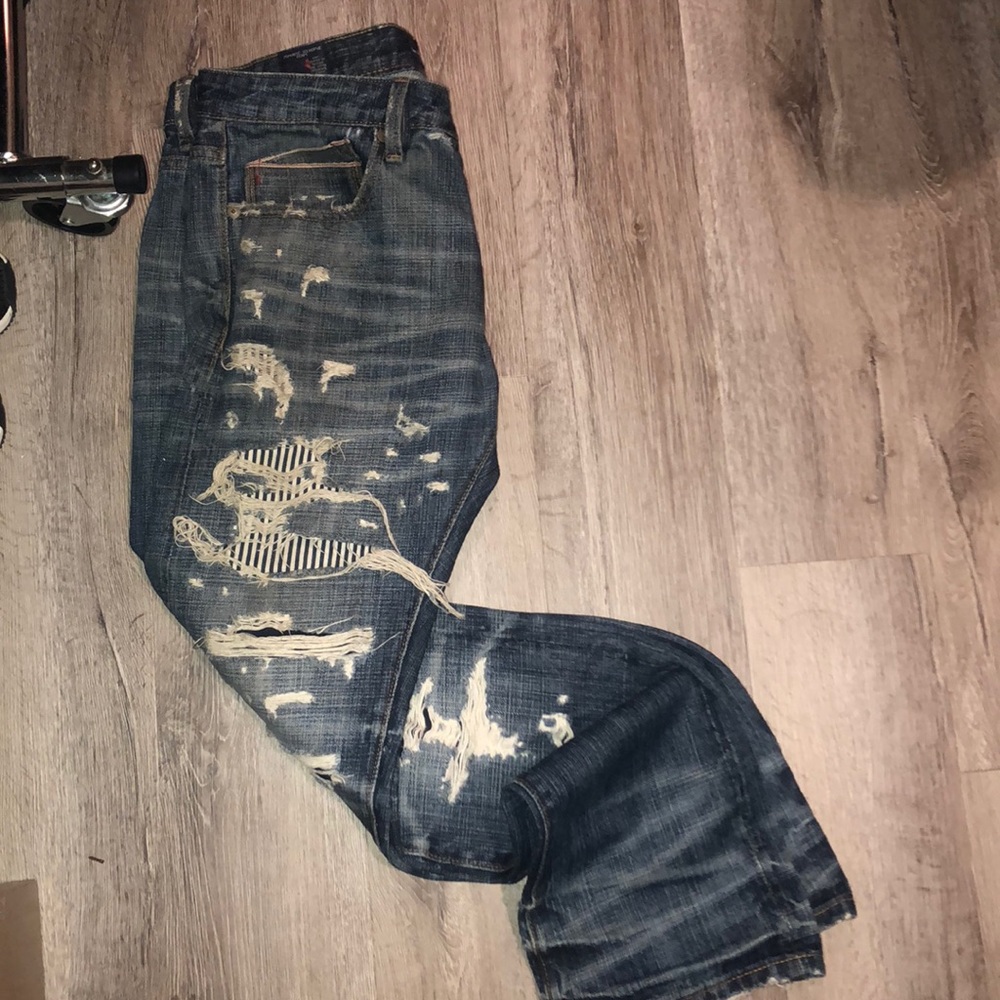 Distressed Jeans